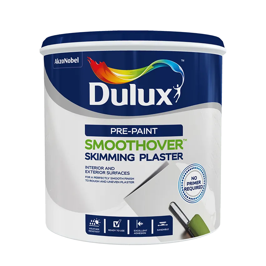 An image of Dulux Pre-Paint Smoothover Skimming Plaster